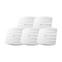 Set 5 x Access Point Wi-Fi 5, AC1750 Dual-Band, 3.5/4 dBi, 2 x RJ45 Gigabit, PoE - TP-Link Omada EAP245(5-pack) TP-LINK - 1